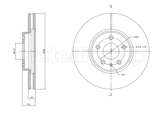 Brake Disc (800-1790C)