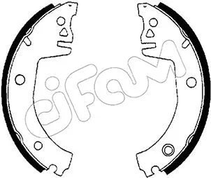 Brake Shoe Set (153-378)