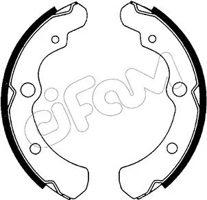 Brake Shoe Set (153-628)