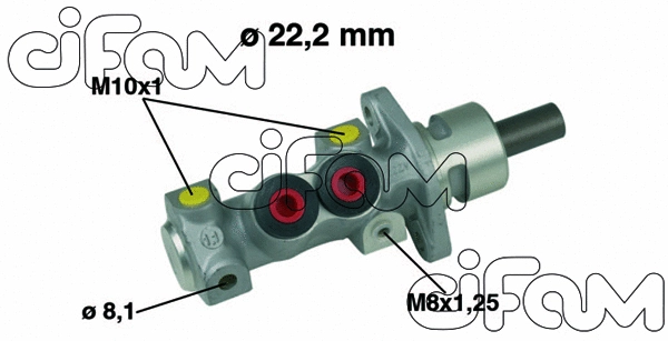 Brake Master Cylinder (202-489)