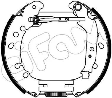 Brake Shoe Set (151-329)