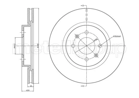 Brake Disc (800-1365C)