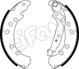 Brake Shoe Set (153-454)