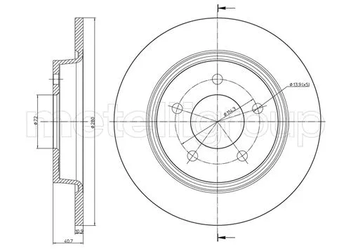 Brake Disc (800-750C)