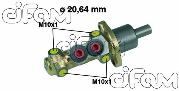 Brake Master Cylinder (202-207)