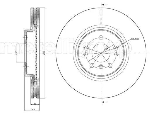 Brake Disc (800-937C)