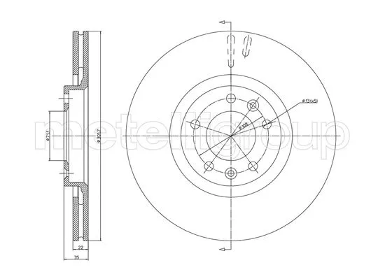 Brake Disc (800-1037C)