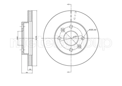 Brake Disc (800-067)