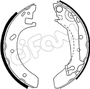 Brake Shoe Set (153-124)