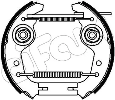 Brake Shoe Set (151-240)
