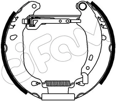Brake Shoe Set (151-435)