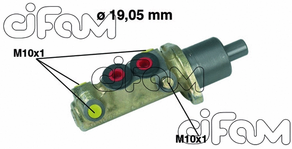 Brake Master Cylinder (202-191)