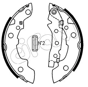 Brake Shoe Set (153-623)