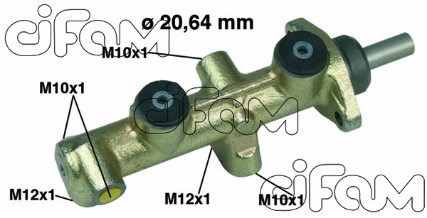 Brake Master Cylinder (202-204)