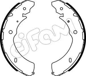 Brake Shoe Set (153-572)