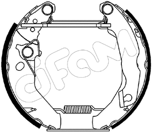 Brake Shoe Set (151-047)
