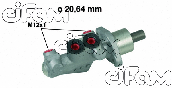 Brake Master Cylinder (202-584)