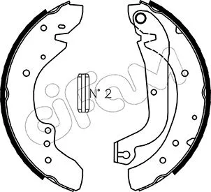Brake Shoe Set (153-071)