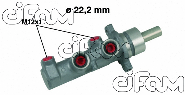 Brake Master Cylinder (202-479)