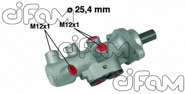 Brake Master Cylinder (202-607)