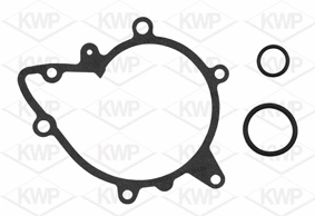 Water Pump, engine cooling (10867)
