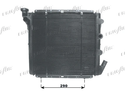 Radiator, engine cooling (0109.2017)