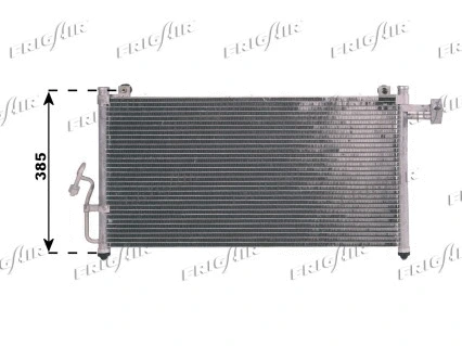 Condenser, air conditioning (0825.3014)