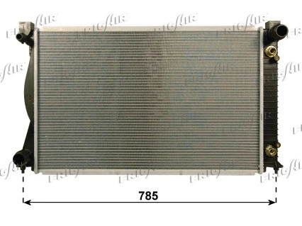 Radiator, engine cooling (0110.3153)