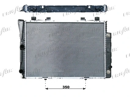 Radiator, engine cooling (0106.3003)