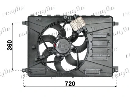 Fan, engine cooling (0501.2001)