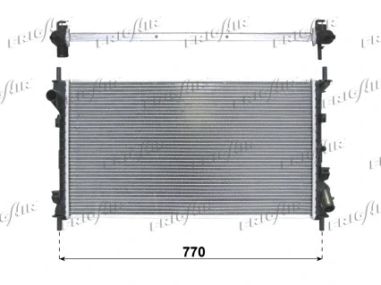 Radiator, engine cooling (0105.3100)