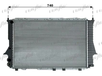 Radiator, engine cooling (0110.2051)