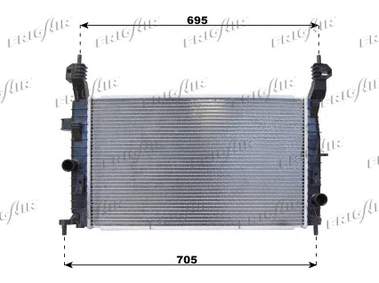 Radiator, engine cooling (0107.3094)