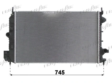 Radiator, engine cooling (0107.3110)