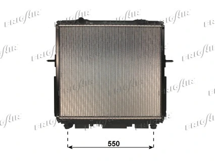 Radiator, engine cooling (0133.3044)