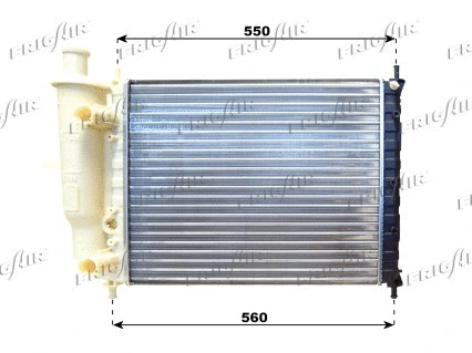 Radiator, engine cooling (0104.3124)