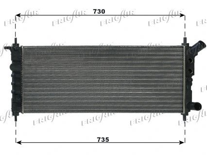Radiator, engine cooling (0107.3064)