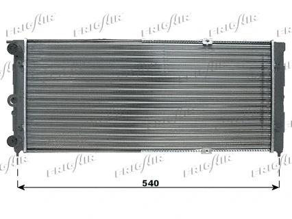 Radiator, engine cooling (0110.3078)
