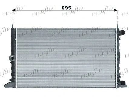 Radiator, engine cooling (0105.3053)