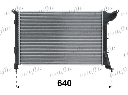 Radiator, engine cooling (0102.3123)