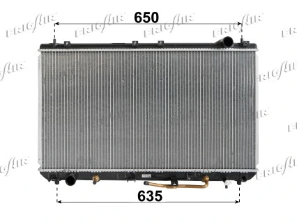Radiator, engine cooling (0115.3144)