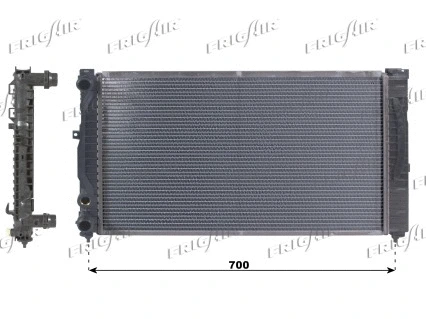 Radiator, engine cooling (0110.2003)