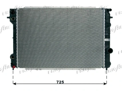 Radiator, engine cooling (0107.3072)