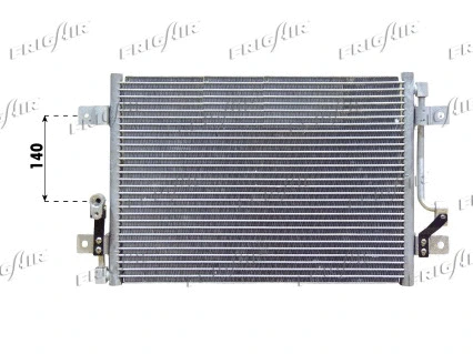 Condenser, air conditioning (0804.2060)