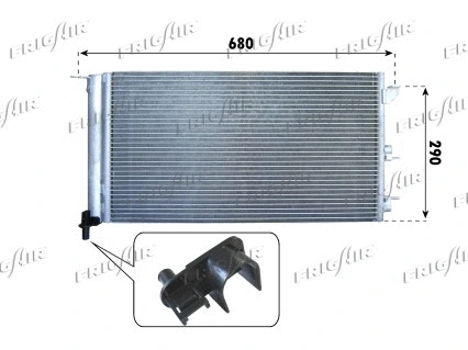 Condenser, air conditioning (0804.2059)