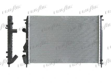 Radiator, engine cooling (0109.3088)