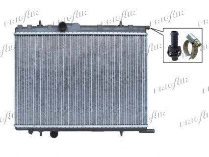 Radiator, engine cooling (0103.3057)