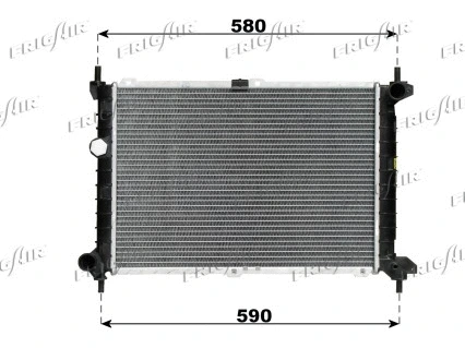 Radiator, engine cooling (0107.2046)