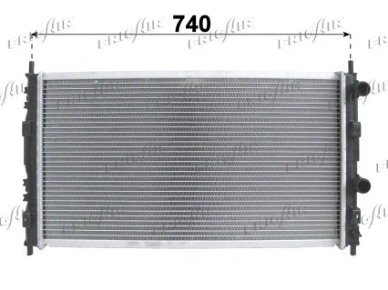 Radiator, engine cooling (0118.3013)