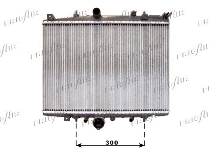 Radiator, engine cooling (0103.3096)